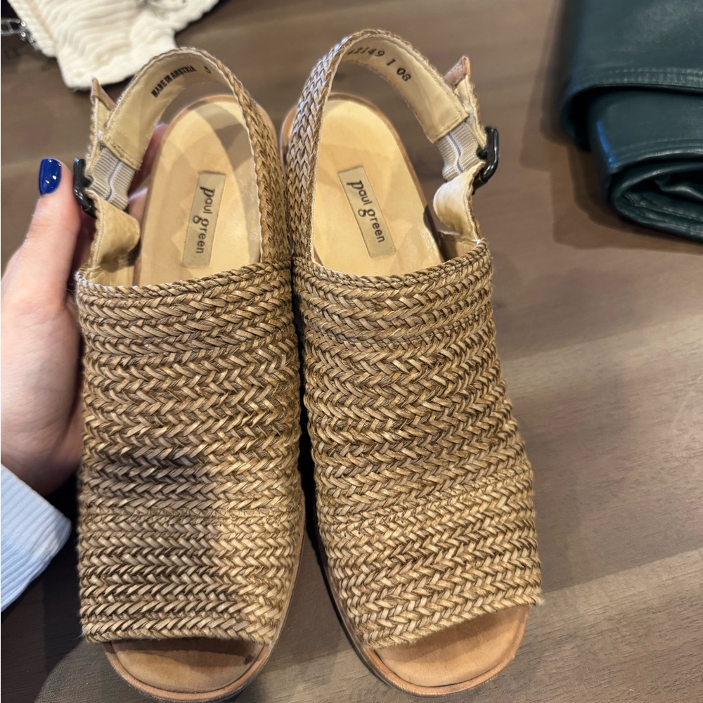 PAUL GREEN LOVELY WOVEN SANDAL - Picture 12 of 13